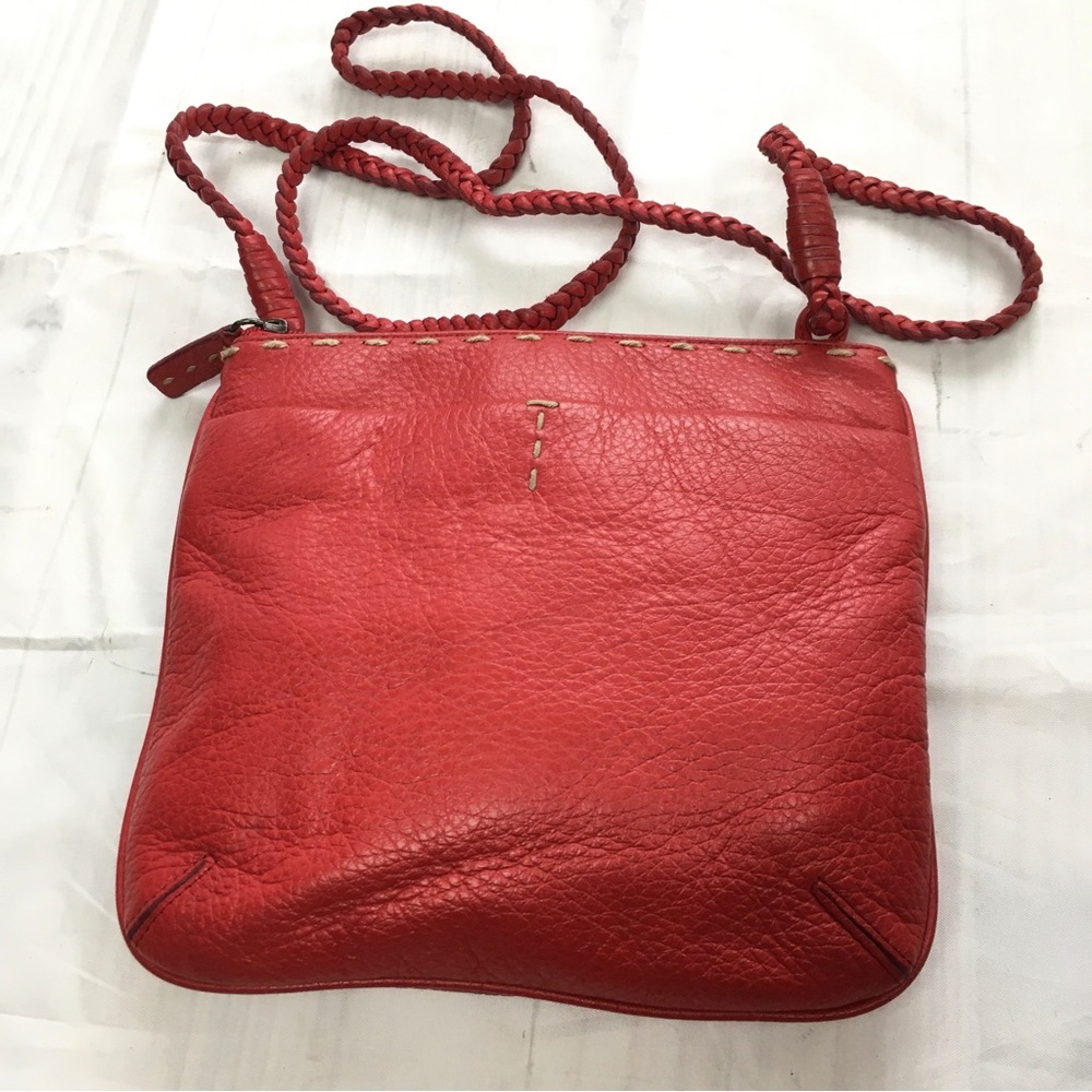 Sigurd Olsen Red Crossbody With Braided Strap MINI